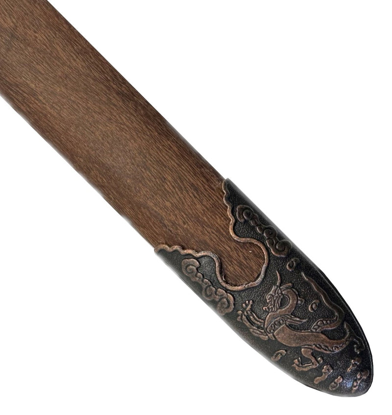 39" Tai Chi Sword Brown Wood Scabbard