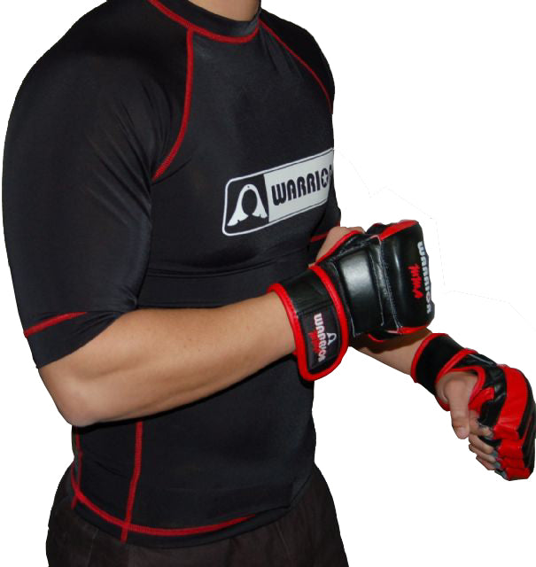 Short Sleeve Rash Guard BLACK