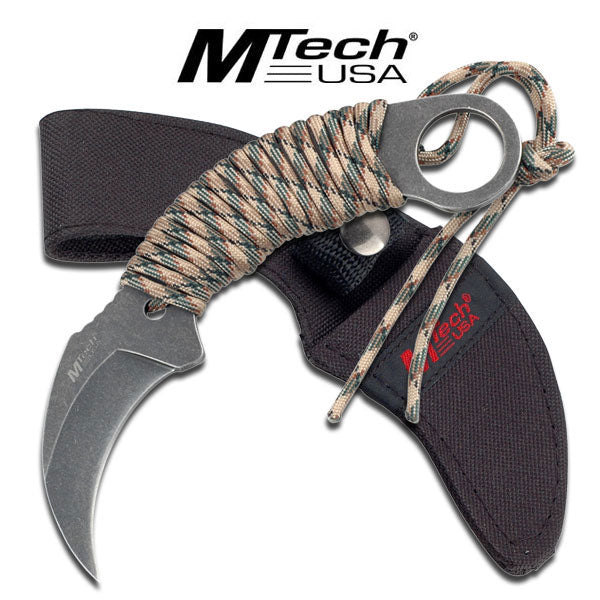 MTech USA Karambit Fixed Blade 6.65″ Knife