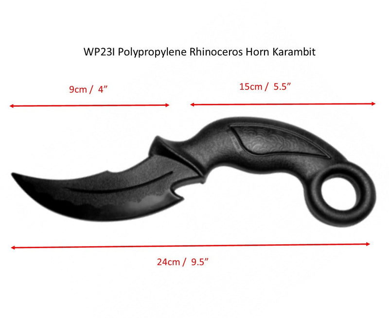 Rhinoceros Horn Karambit Polypropylene 9.5″