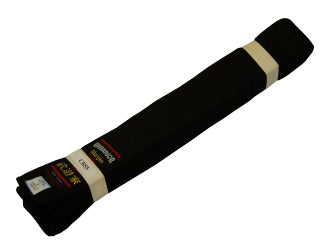 Meijin SATIN Deluxe Black Belt 50mm Wide