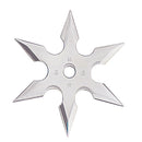 Blades USA 6 Point Silver Throwing Star 4″