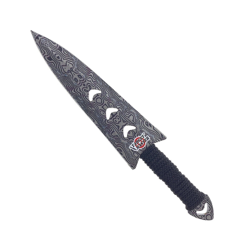 Target Master 6 Set Falcon Damascus Print Arrow Head Throwing Knife Set 6"