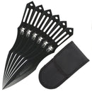 Target Master 6 Set Spider Skull Throwing Knife Set 5 1/2"