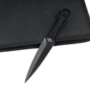 Target Master 12 Set Kunai Black Throwing Knife Set 8.5"