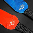 Target Master 6 Set Blue & Red Kunai Throwing Knife Set 9" with Paper Target