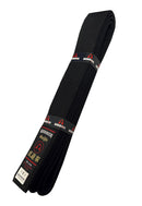 'Meijin' 50mm Wide Cotton Black Belt