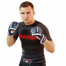 Black Rash Guard Short Sleeve