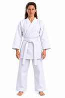 100% Cotton Silver Label White Karate Uniform