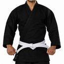 Rising Sun Gengi 8oz Black Karate Jacket