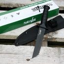 Survivor 7.5" Black Tanto Fixed Blade Knife