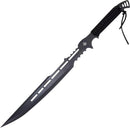 Snake Eye 27" Black Ninja Machete Sword