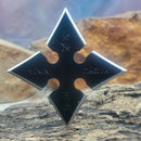 Blades 4 Blade Black Moon Ninja Throwing Star 4″