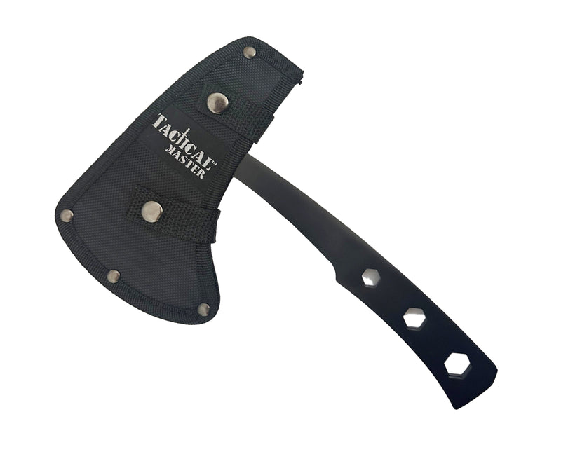 Tactical Master 9.5" Black/Blue Throwing Axe Set
