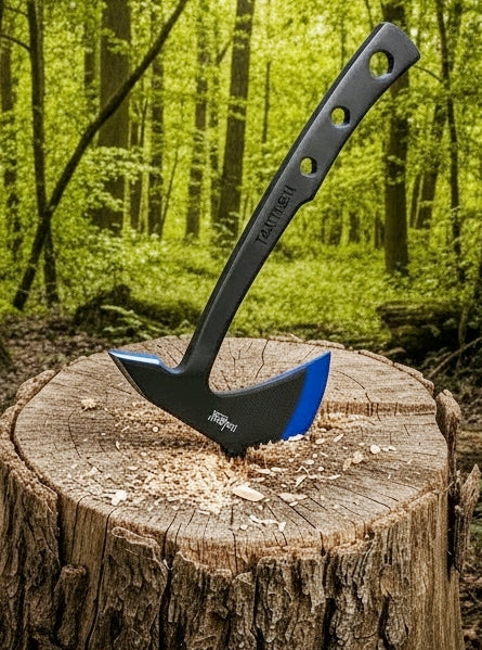 Tactical Master 9.5" Black/Blue Throwing Axe Set