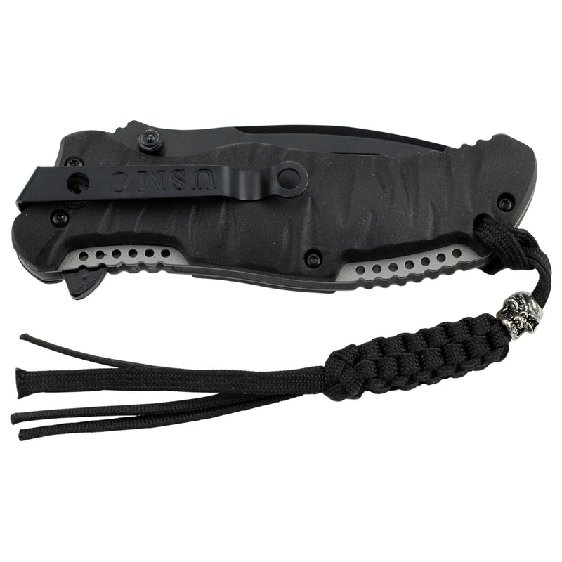 MTech USA 8" US Marine Corp Drop Point Folding Knife