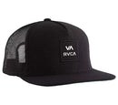 On Sale: RVCA Men's Black All the Way Trucker Snapback Hat