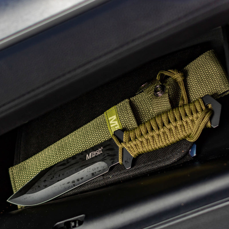 MTech 10.5" Clip Point Fixed Blade Knife