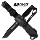 MTech USA 12" Fixed Blade Tactical Tanto Knife