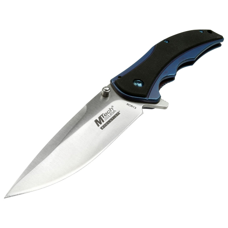 MTech USA 8" Drop Point Folding Knife