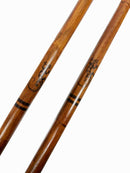 Filipino Rattan Stick Burnt with Lizard Design 28" x 7/8"