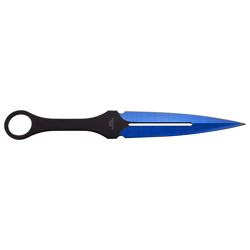Perfect Point Blue Kunai Throwing Knife Set 7"