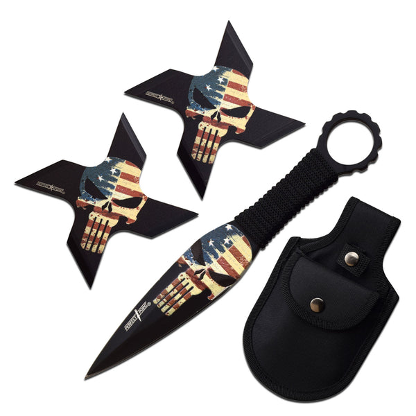 Perfect Point Throwing Stars & Knife Set