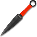 Backorder - Perfect Point Red Kunai Throwing Knife Set 6.5"
