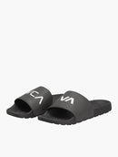 RVCA Mens Slides Black/White
