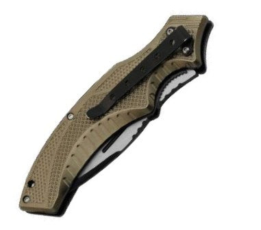 Snake Eye Xtreme 8" Dessert Sand Handler EDC Drop Point Folding Knife