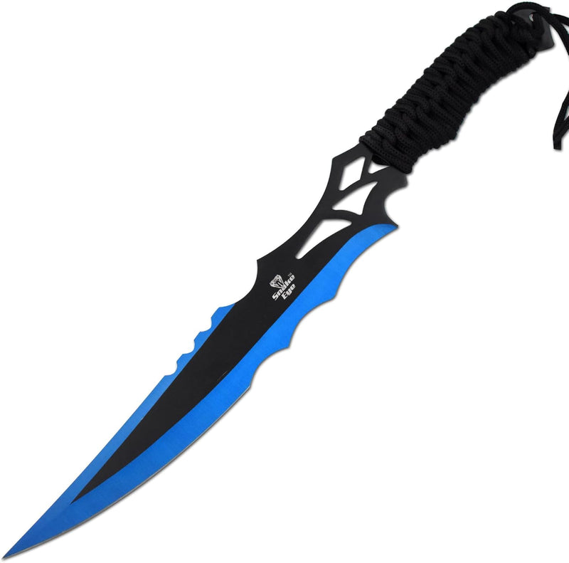 Snake Eye 18" Blue/Black Tactical Fantasy Ninja Sword