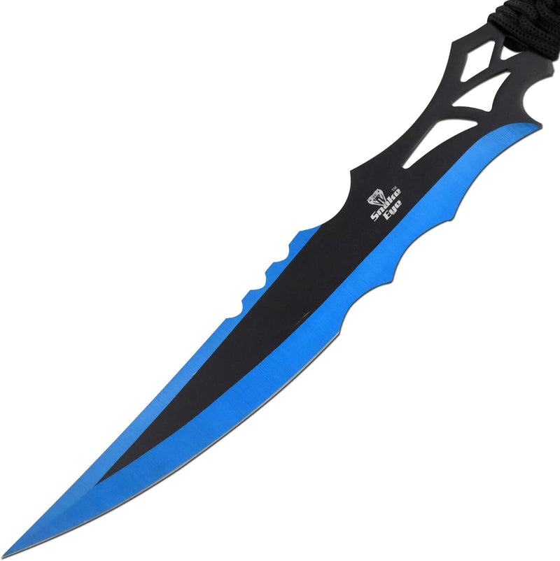 Snake Eye 18" Blue/Black Tactical Fantasy Ninja Sword