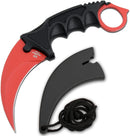 Backorder - Snake Eye Tactical CSGO Red Tactical Set: Huntsman Knife, Tactical Combat Knife and Karambit Knife