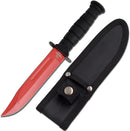 Backorder - Snake Eye Tactical CSGO Red Tactical Set: Huntsman Knife, Tactical Combat Knife and Karambit Knife