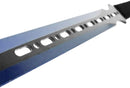 Tactical Master 27" Blue/Blk Ninja Machete Sword with 2 Throwing Knives
