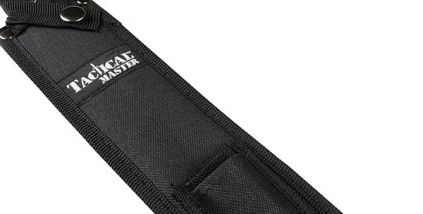 Tactical Master 27" Silver/Blk Tanto Machete Sword with 2 Throwing Knives