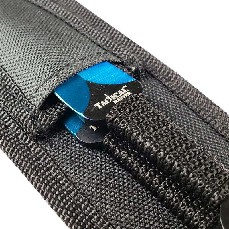 Tactical Master 27" Blue/Blk Tanto Machete Sword with 2 Throwing Knives