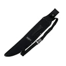 Tactical Master 26" Black Machete Ninja Sword & 3 Throwing Knife Set
