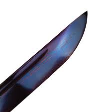 41″ Musha Hand Forged Blue Damascus Shirasaya