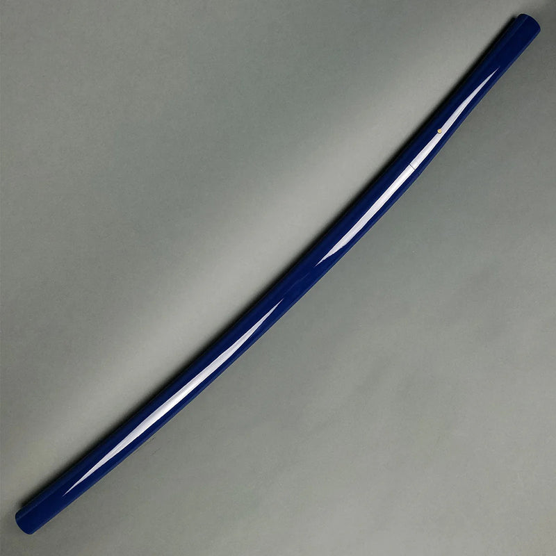 41″ Musha Hand Forged Blue Damascus Shirasaya