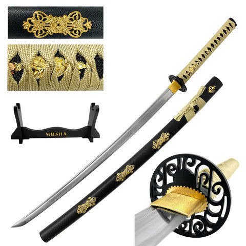 41″ Musha Hand Forged Orchid Kotodu Series Samurai Sword