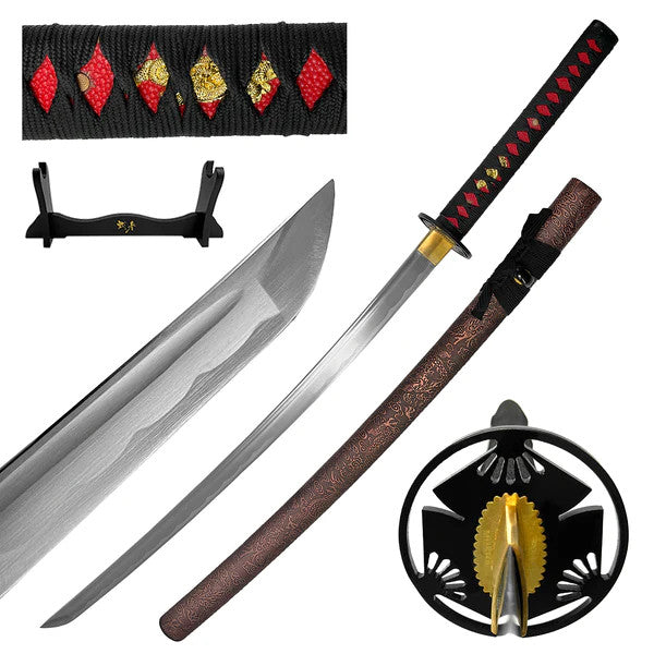 41″ Musha Hand Forged Copper Dragon Samurai Sword