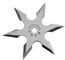 Blades USA 6 Point Silver Kohga Ninja Throwing Star 4″