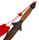 39" Tai Chi Sword Brown Wood Scabbard