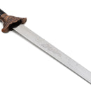 39.5" Tai Chi Sword with Carved Black Scabbard