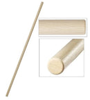 Bo/Staff 72″ x 30mm White Oak Straight