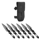 Target Master 6 Set Thunder Bolt Throwing Knife Set 5 1/2"