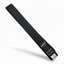 Warrior Deluxe Black Embroidery Belt 45mm