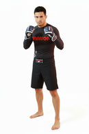 Black Rash Guard Long Sleeve