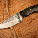 Elk Ridge 6" Etched Blade Knife